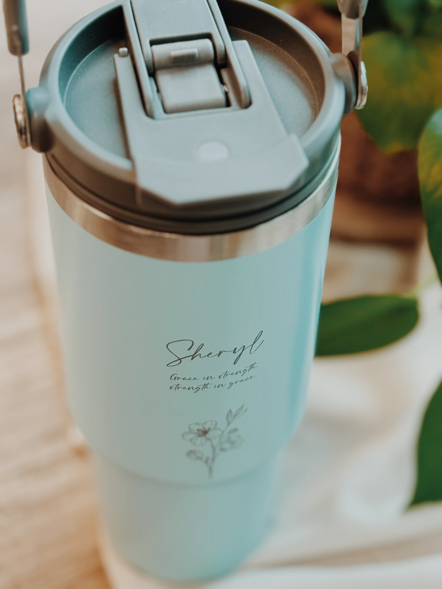 OASIS | Travel Tumbler - A Gift of Strength for IWD 2025