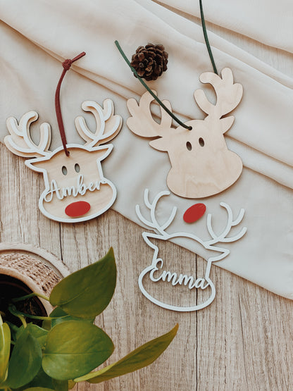 Red Nose Reindeer Bauble DIY Kit