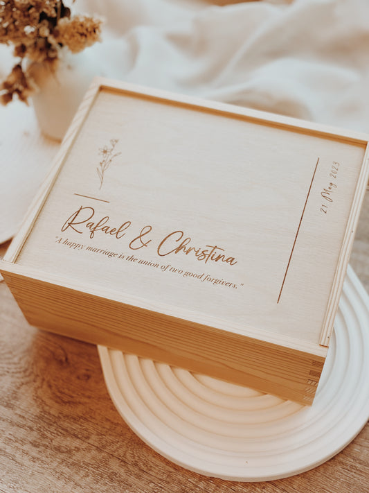 Couple Keepsake Box for Valentine's Day