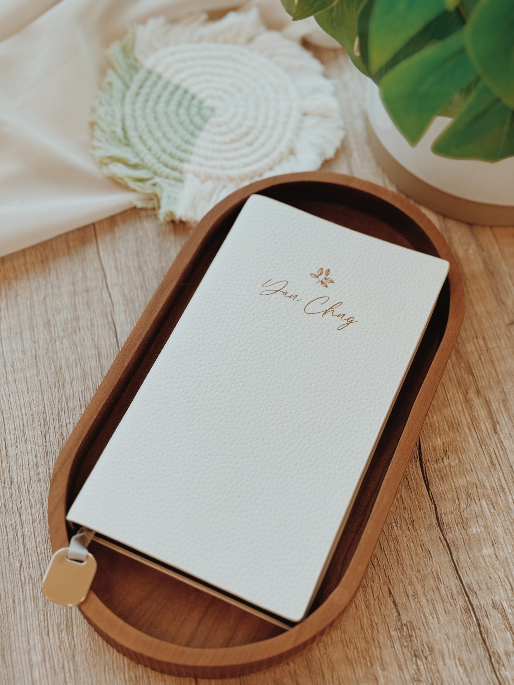 Personalized Engraved Notebook - Custom Name and Message